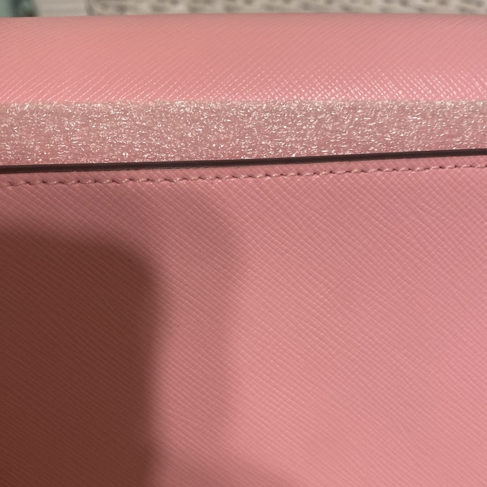 New with tags Kate Spade, leather wallet, cross body, pink, perfect condition - Picture 5 of 6